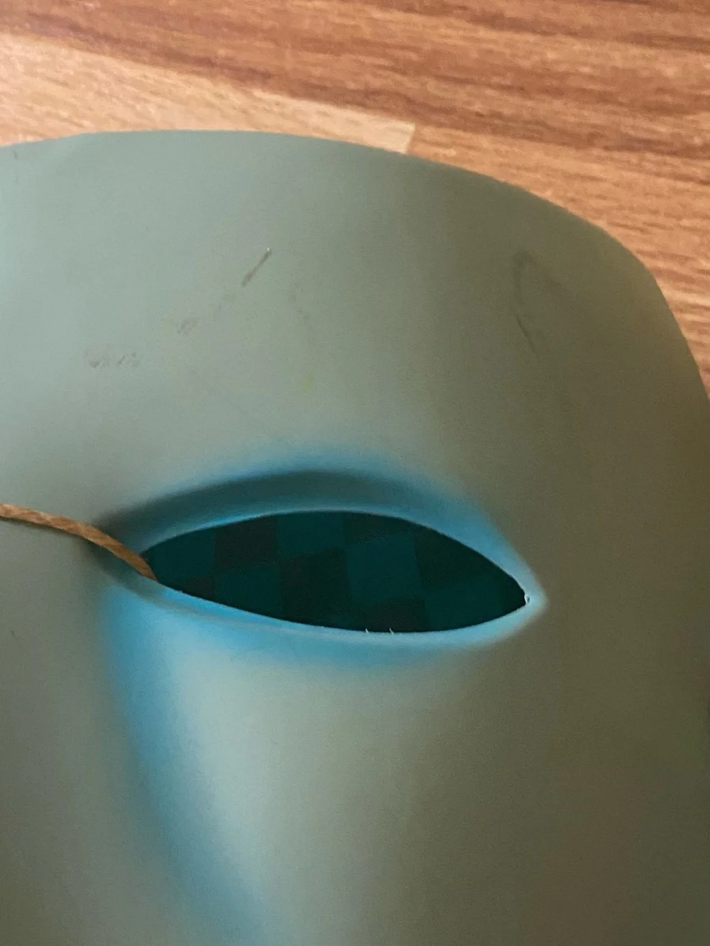 Disney The Nightmare Before Christmas Light Teal Mask with Lavender Hat - Picture 5 of 7